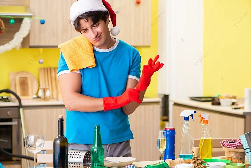 pngtree-the-young-man-cleaning-kitchen-after-christmas-party-young-man-cleaning-photo-image_2034713